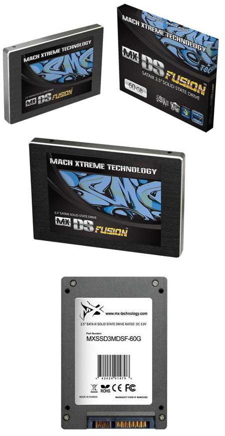 Mach Xtreme предлагает доступный SSD на базе SF-2281 - MX-DS Fusion
